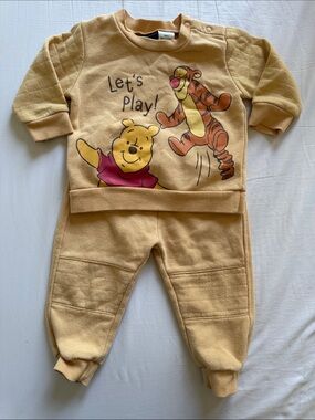 2 piece Winnie the Pooh 'Let's Play' Cozy Sweatshirt & Joggers set